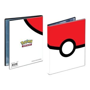 Ultra Pro Pokémon Pokéball 4 Pocket Binder‎ Portfolio 10 Pages Holds 80 Cards